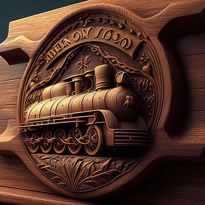 3D model Railroad Tycoon 3 game (STL)